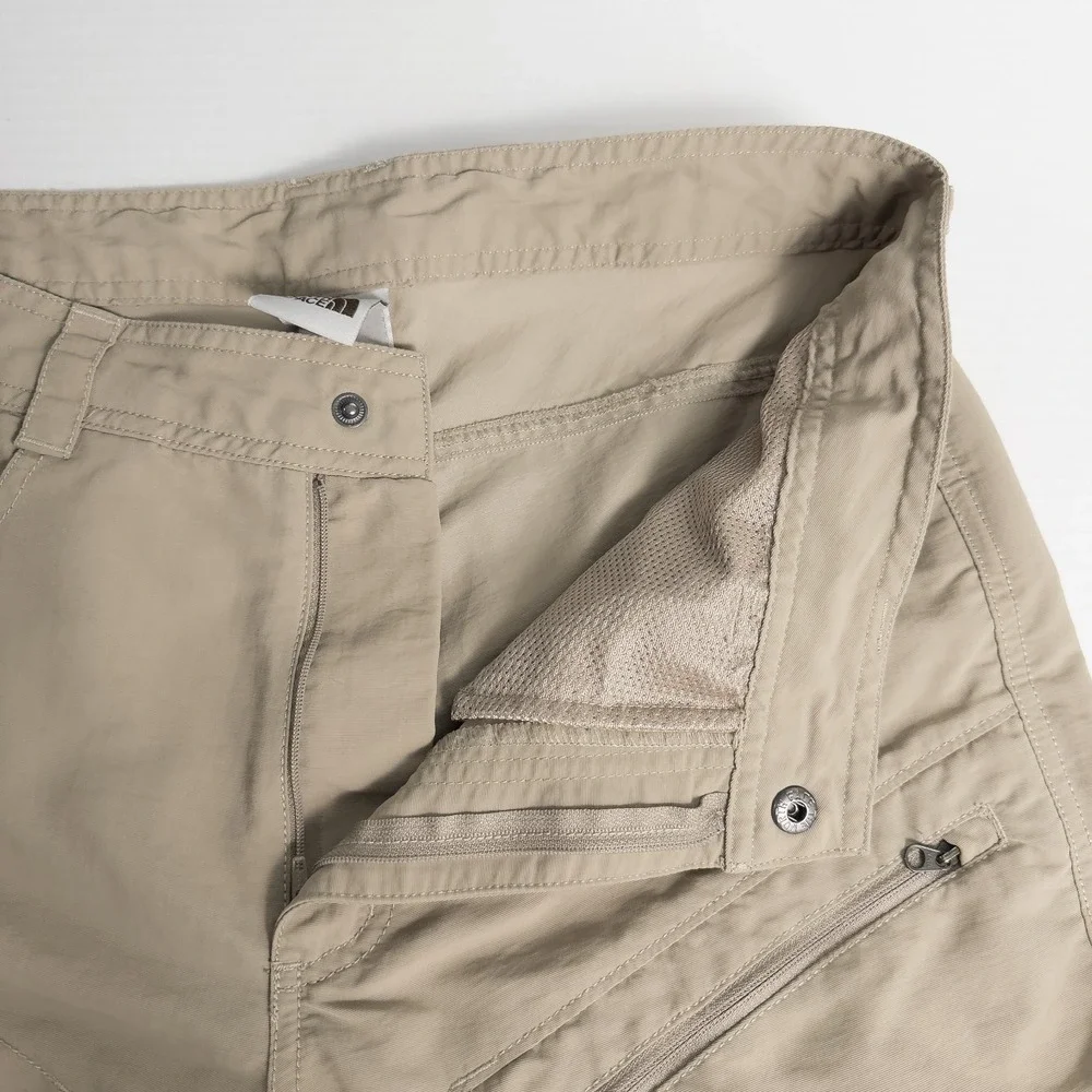 The North Face Paramount Trail Pants Mens 32 Short Dune Beige Slim Fit Nylon